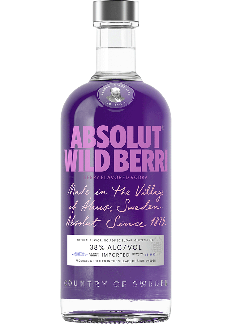 Absolut Wild Berri Vodka